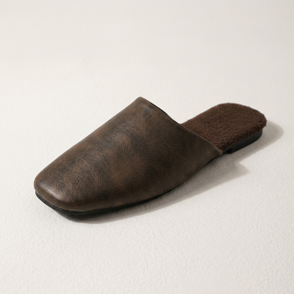 Capri Leather Mules