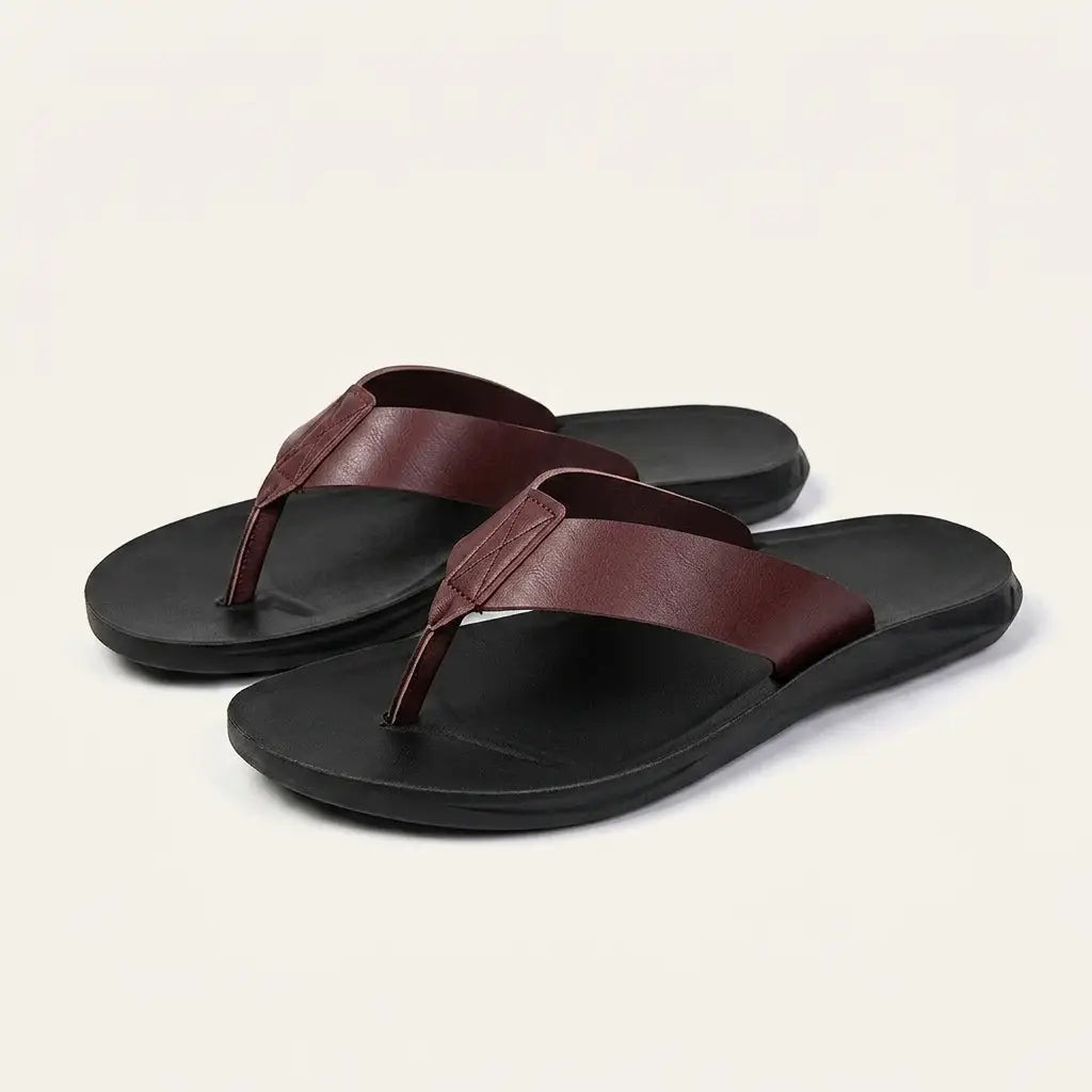 Cefalù Leather Sandals