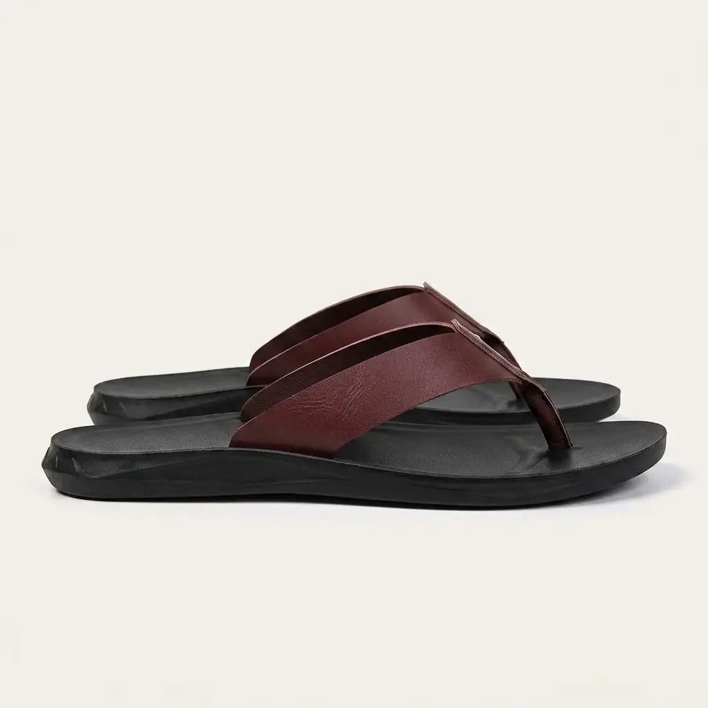 Cefalù Leather Sandals