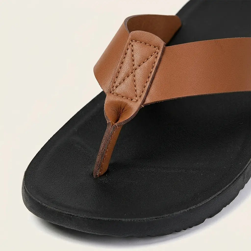 Cefalù Leather Sandals