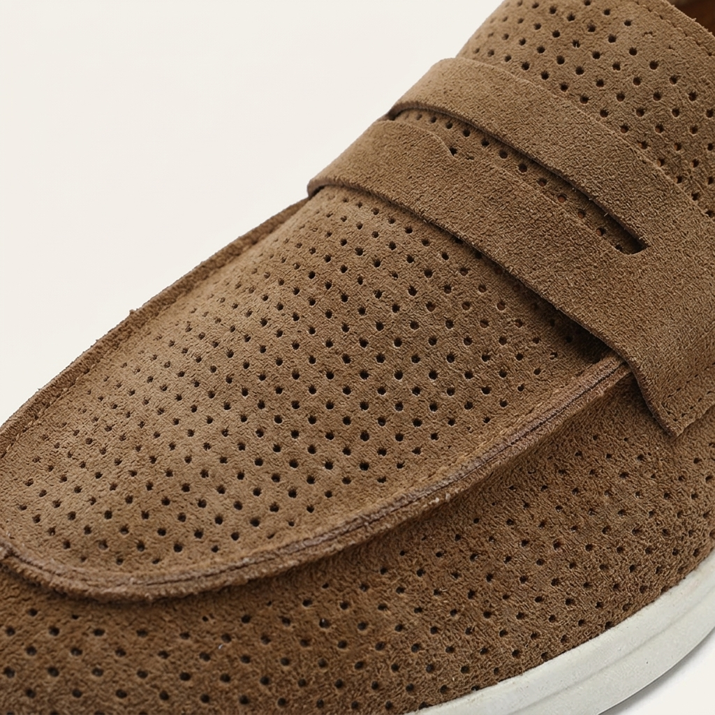 Larkin Suede Loafers