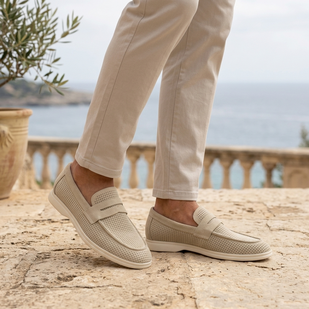 Larkin Suede Loafers