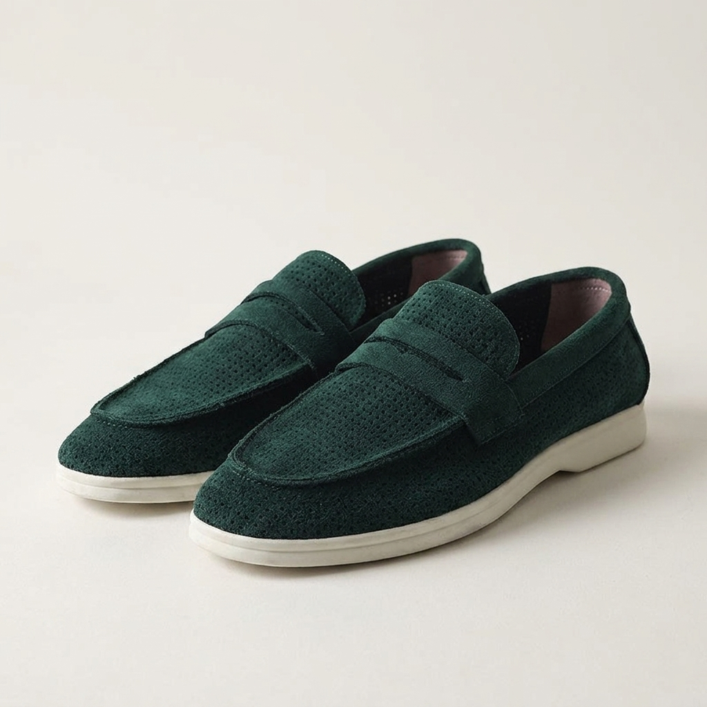 Larkin Suede Loafers