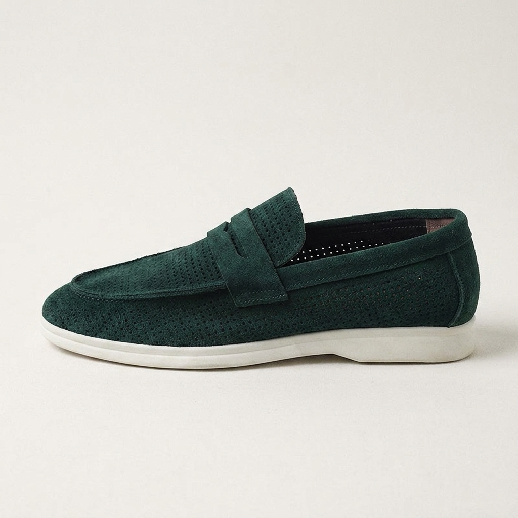 Larkin Suede Loafers