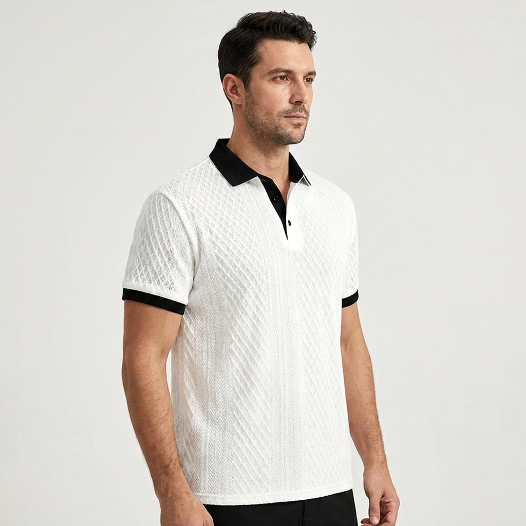 Alghero Jacquard Polo