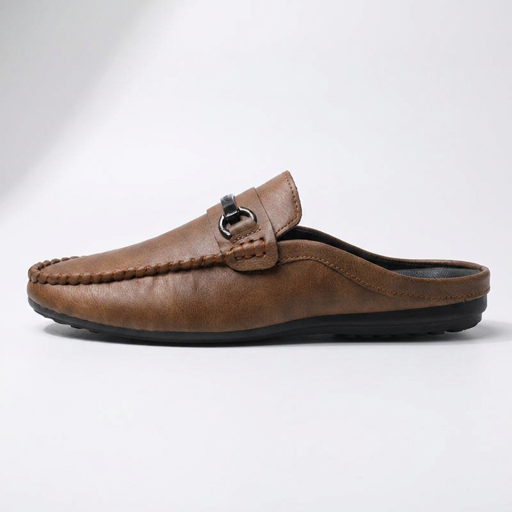 Asolo Leather Mules — Tan