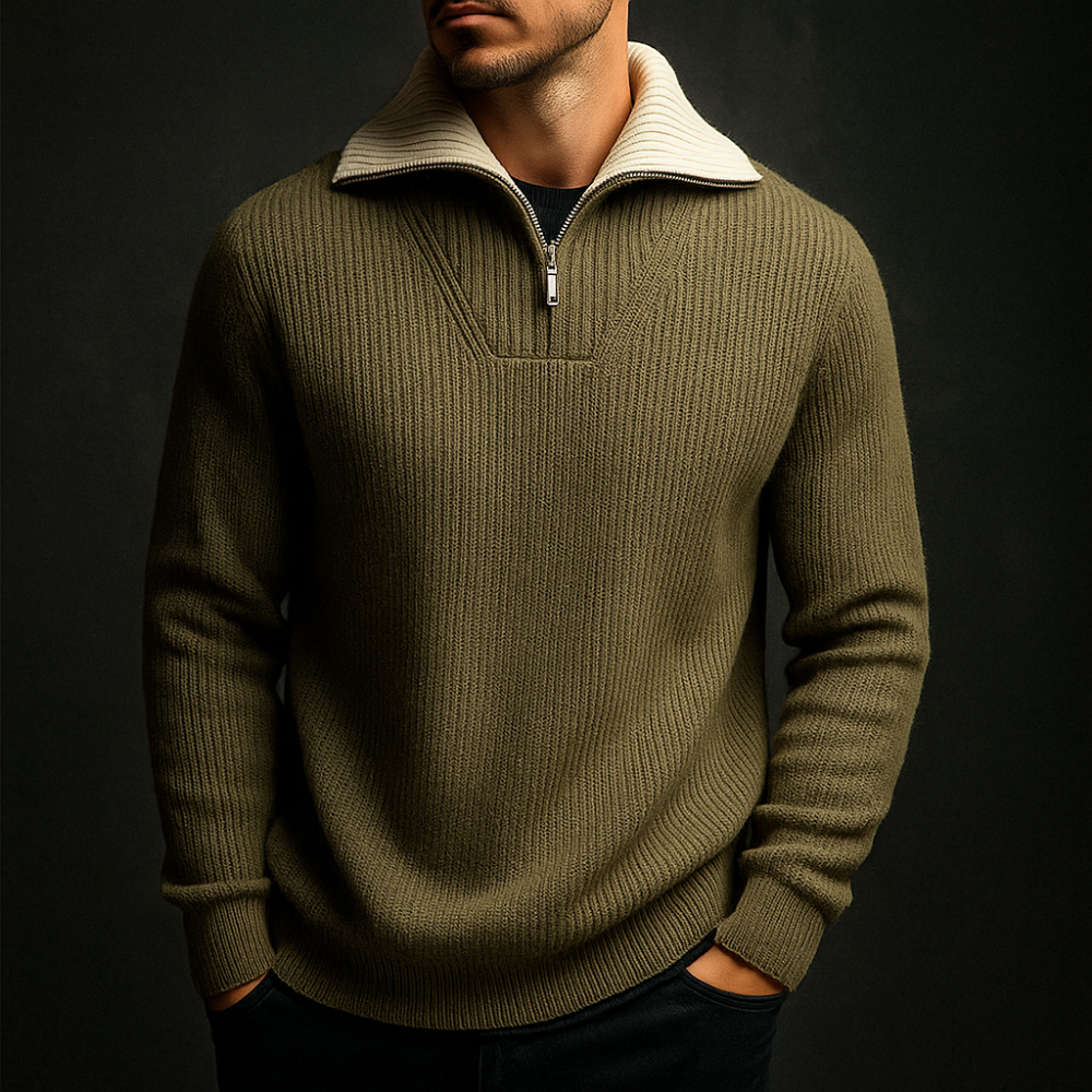 Sterling Wool Quarter Zip