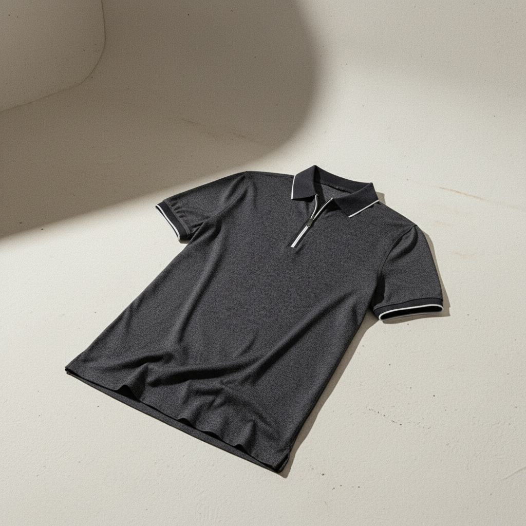 Prescott Zip Polo