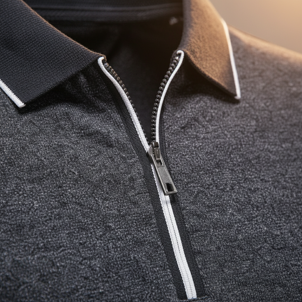 Prescott Zip Polo