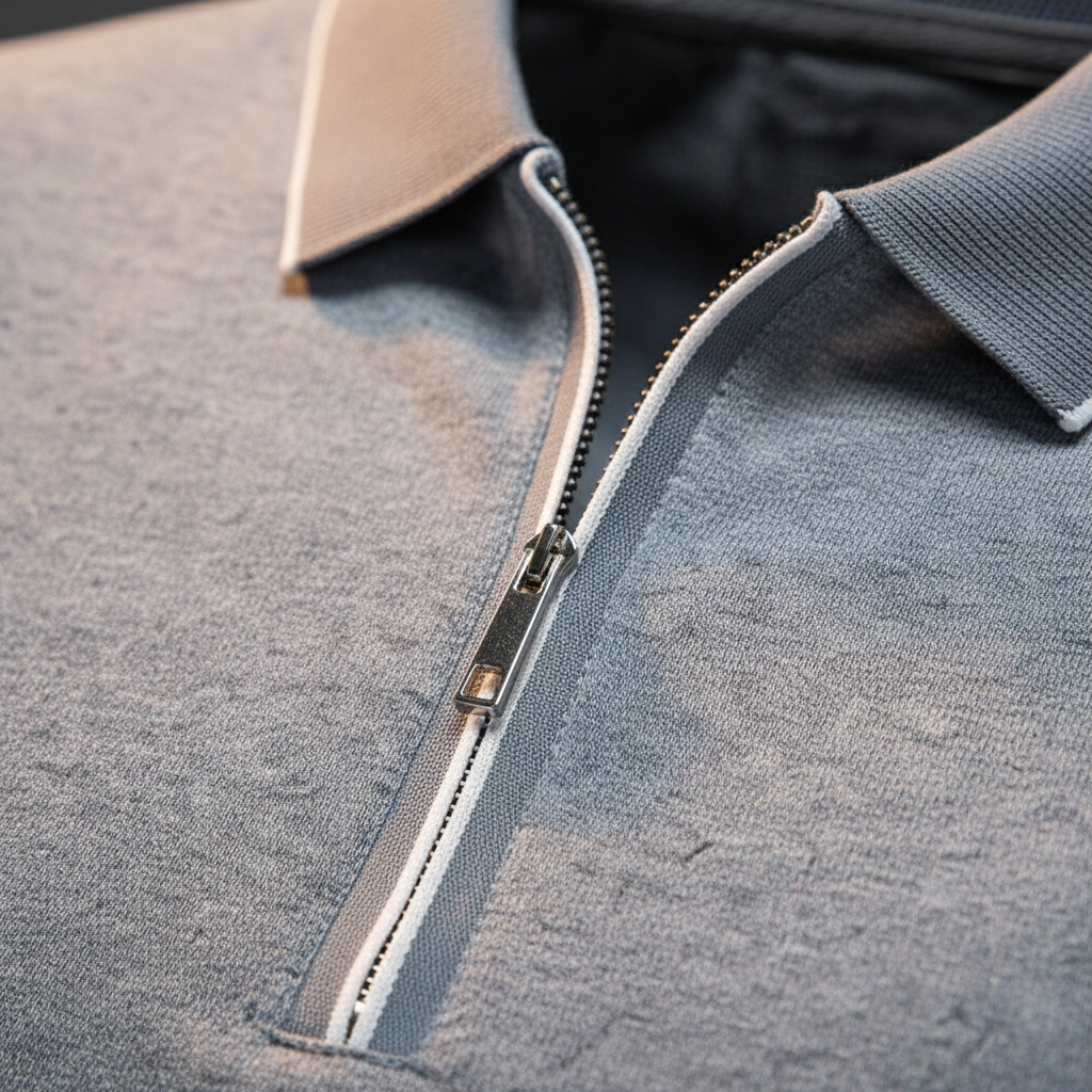 Prescott Zip Polo