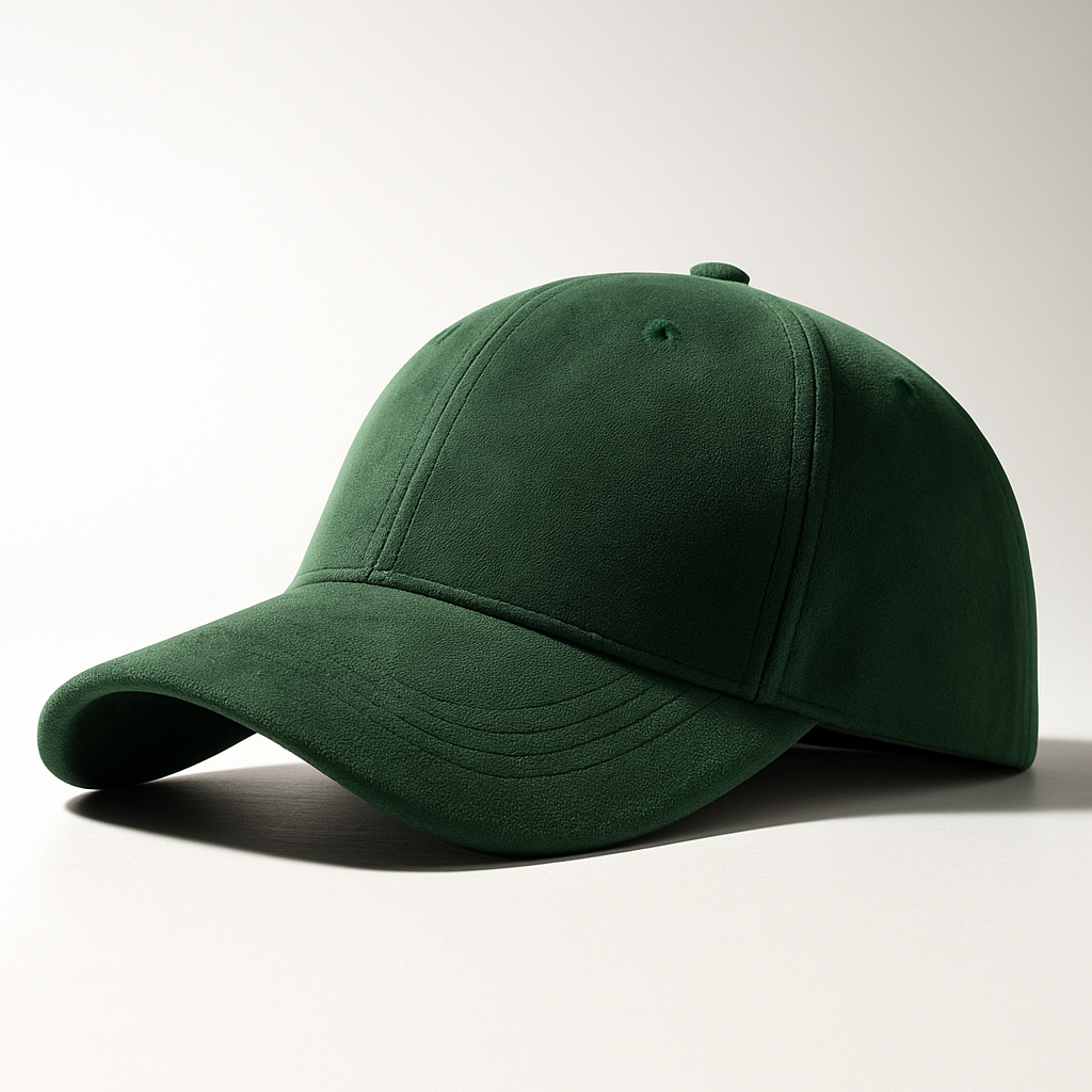 Lennox Suede Baseball Cap