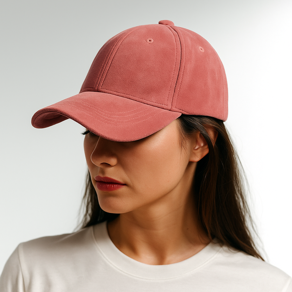 Lennox Suede Baseball Cap