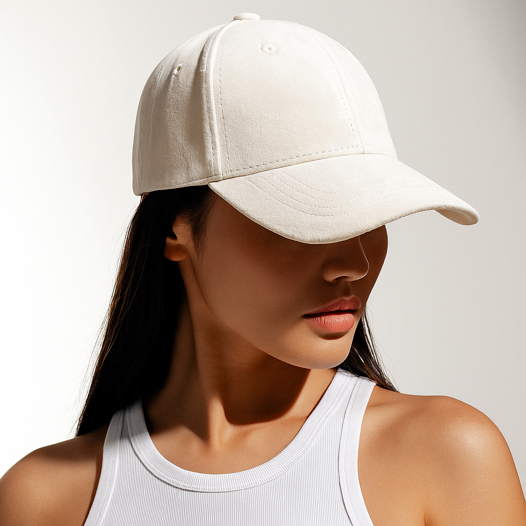 Lennox Suede Baseball Cap