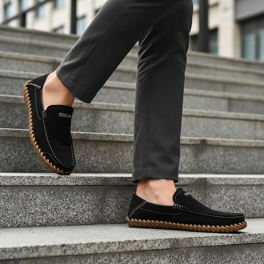 Baron Suede Loafers