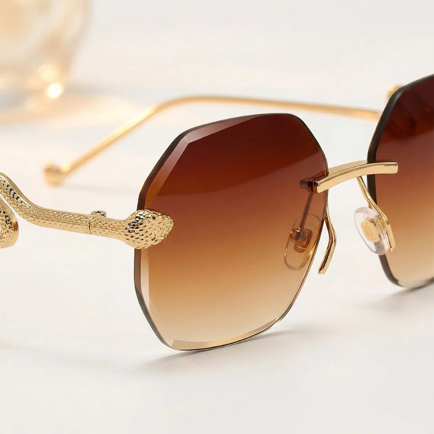 Lerici Snake-Temple Sunglasses