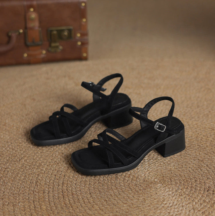 Valentina Leather Sandals
