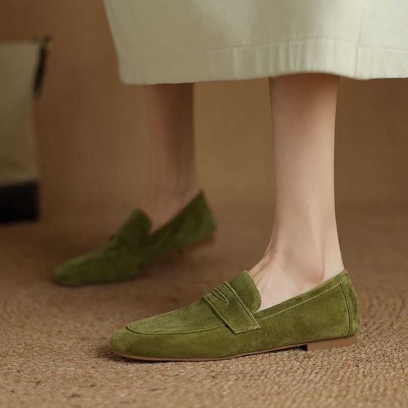 Liora Suede Loafers
