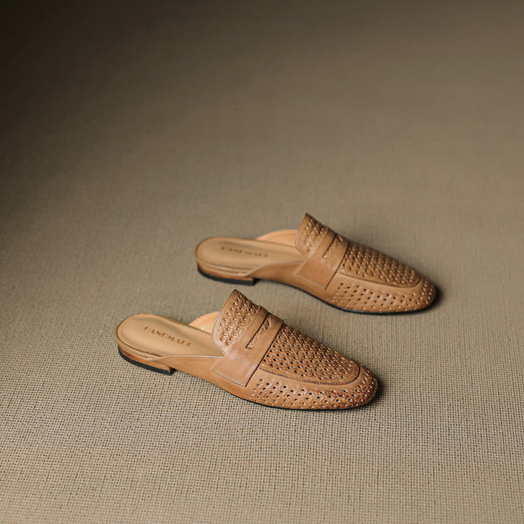 Lipari Leather Mules