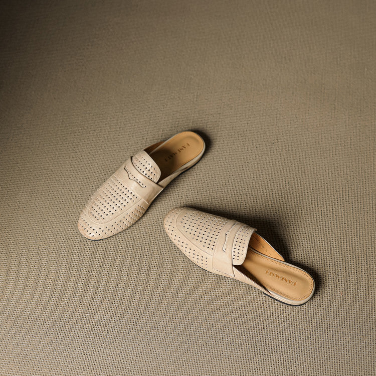 Lipari Leather Mules