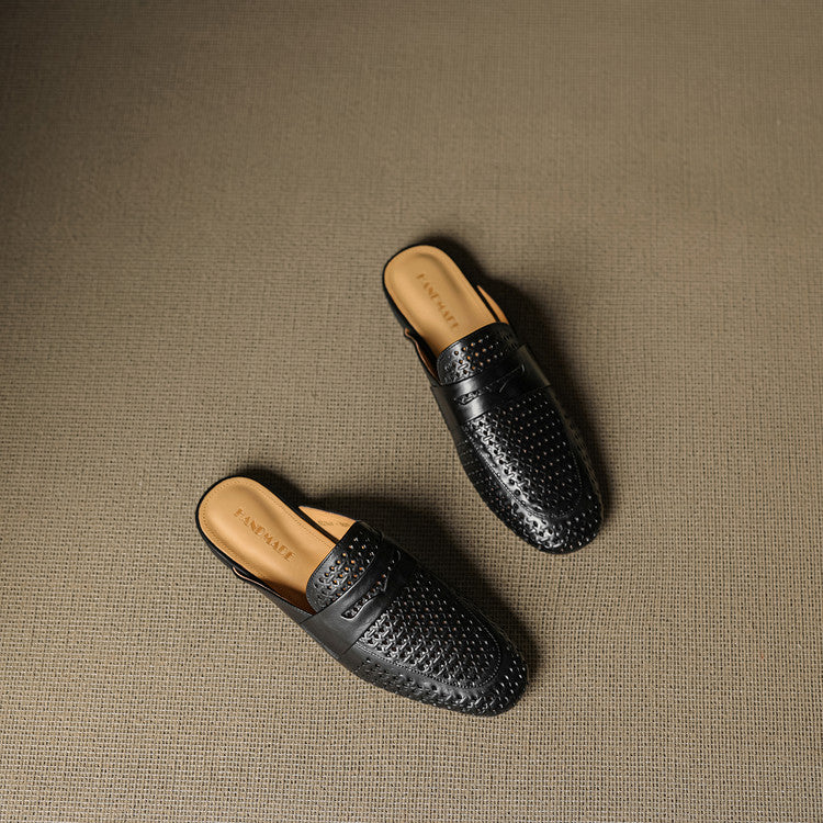 Lipari Leather Mules