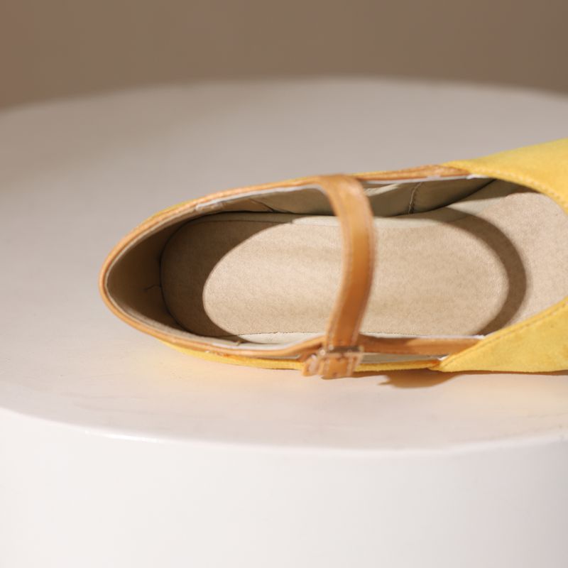 Genevia Suede Heels