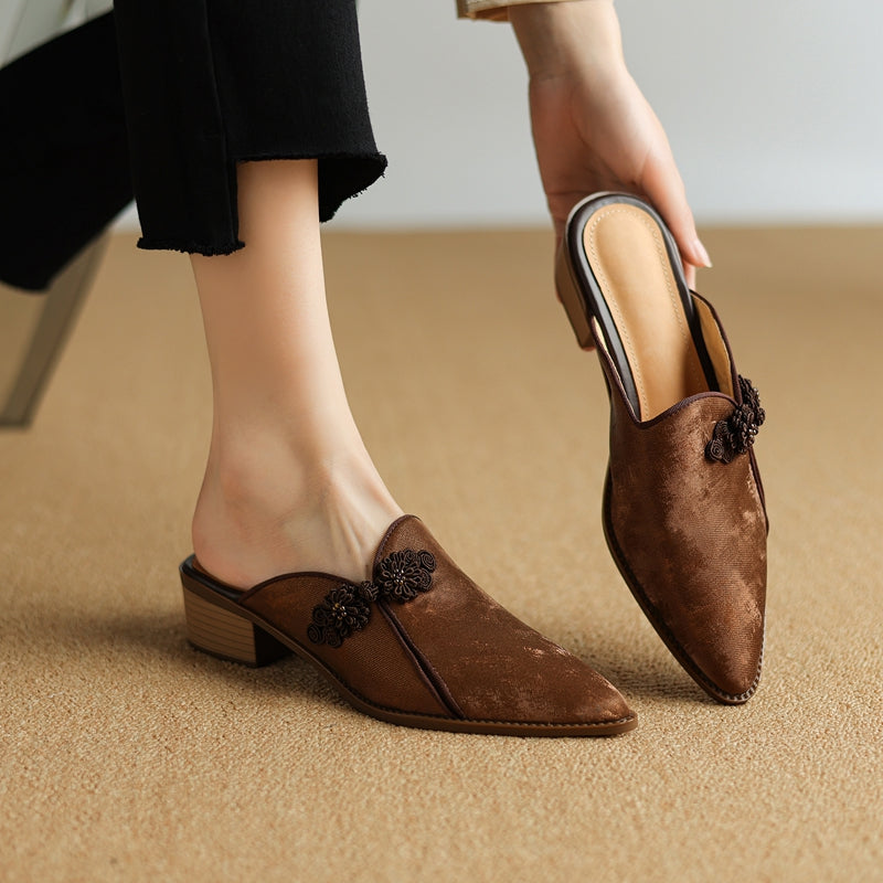 Lillian Suede Heels