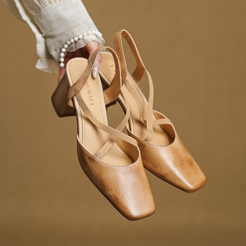 Auden Leather Heels