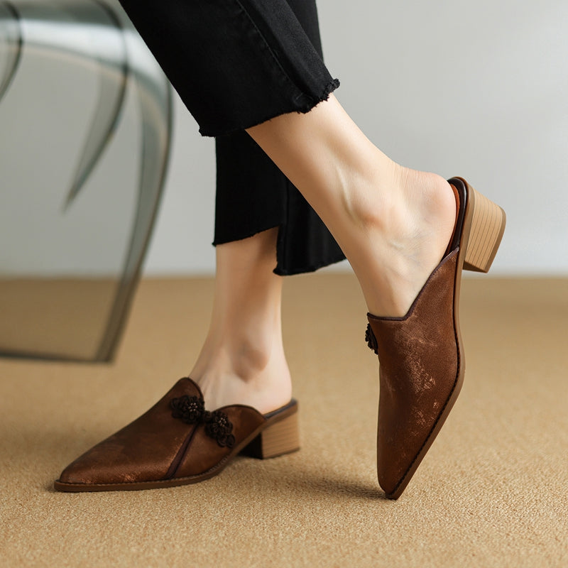 Lillian Suede Heels