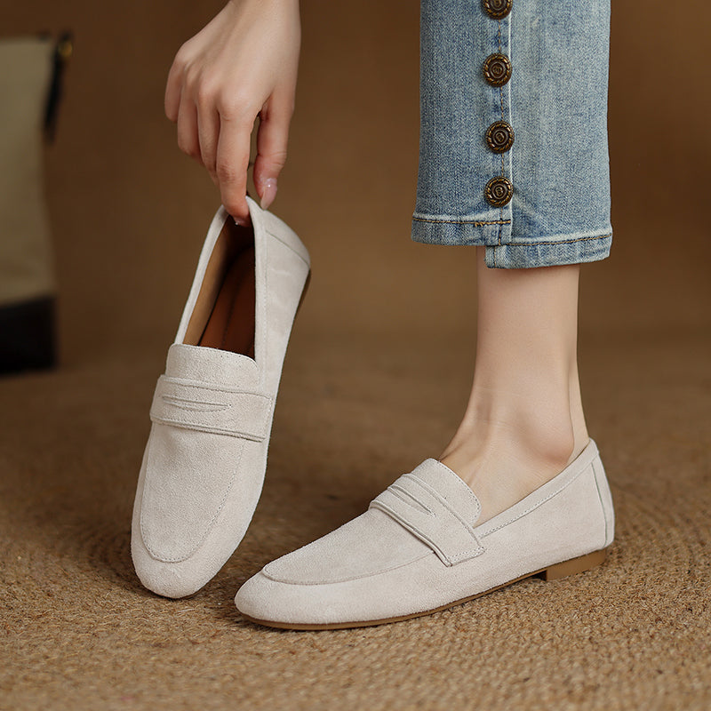 Liora Suede Loafers