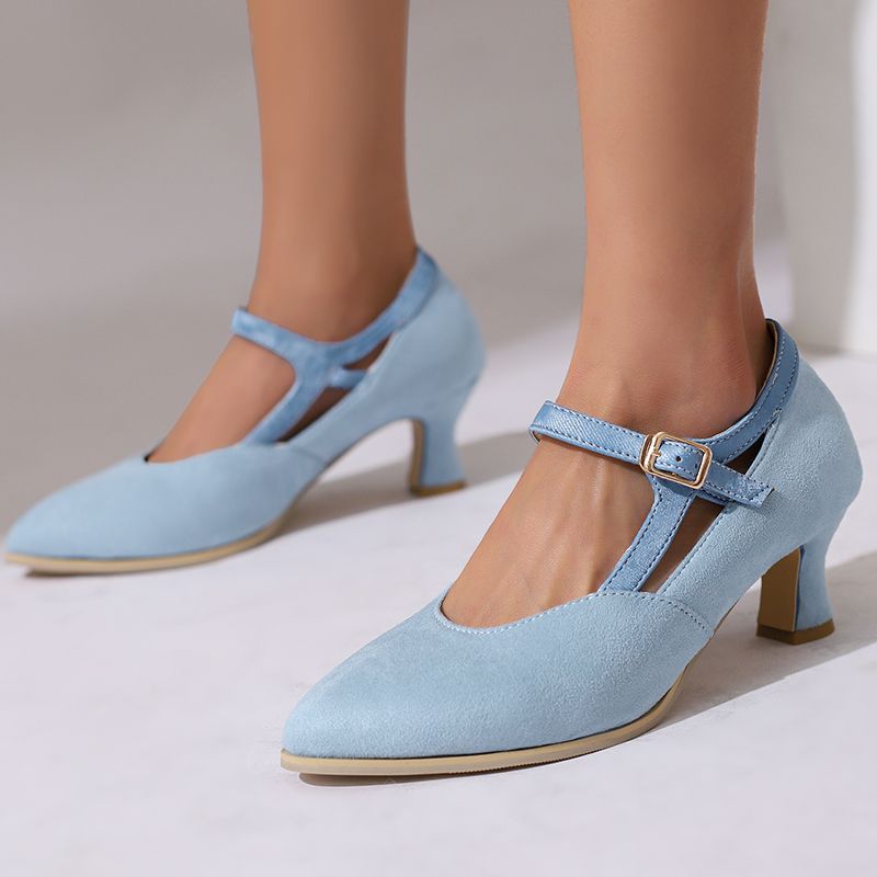 Genevia Suede Heels