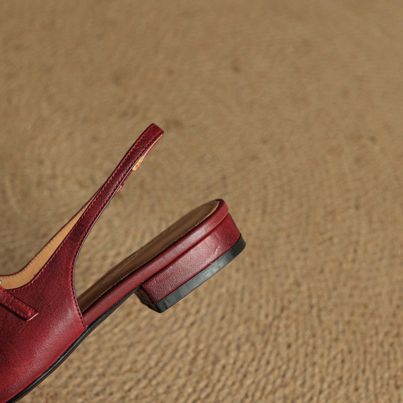Arianna Leather Flats