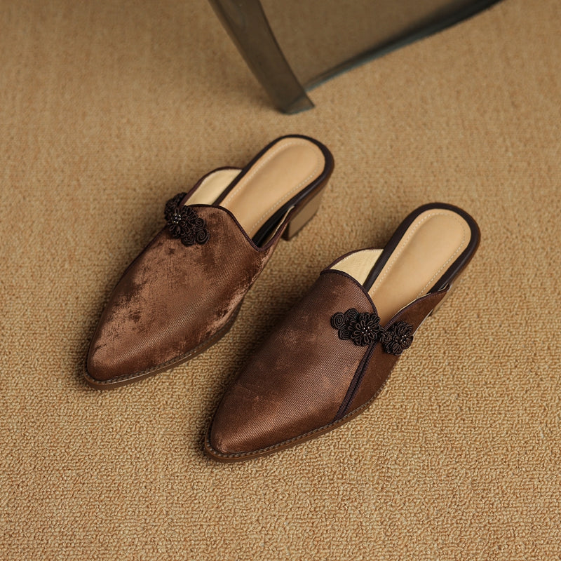 Lillian Suede Heels