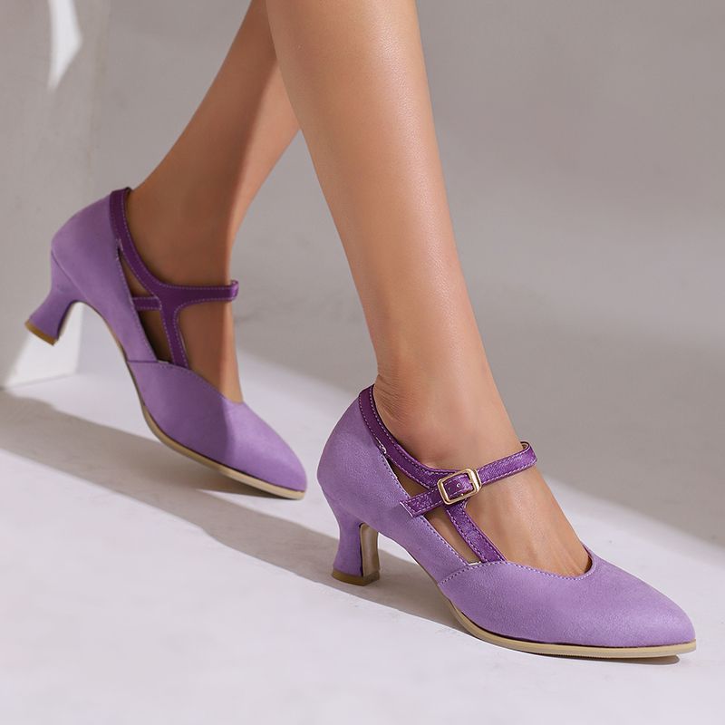 Genevia Suede Heels