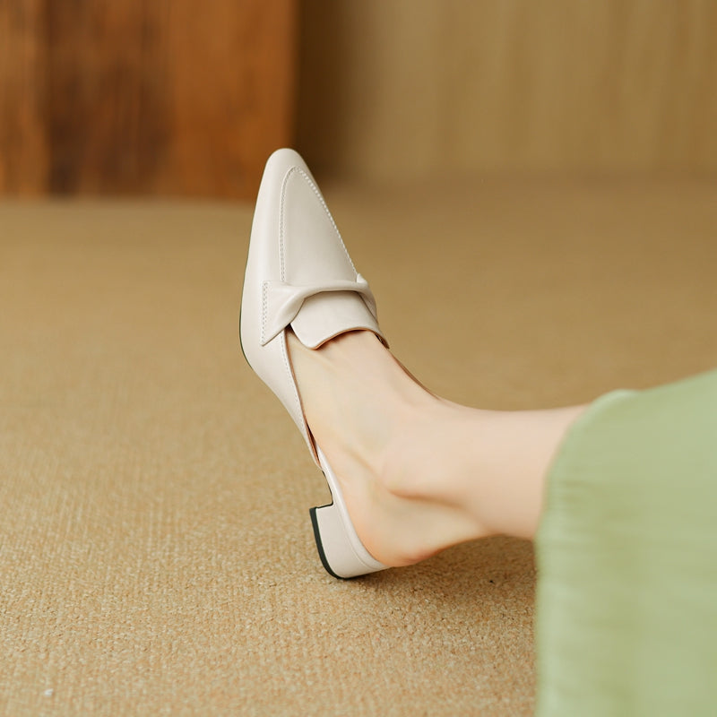 Paloma Leather Mules