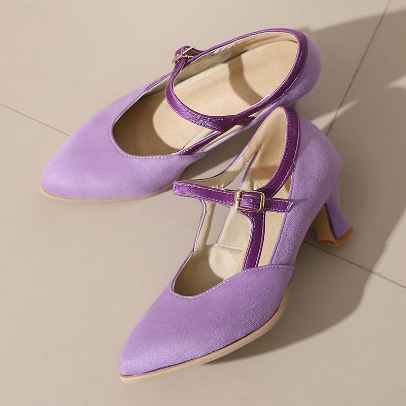 Genevia Suede Heels