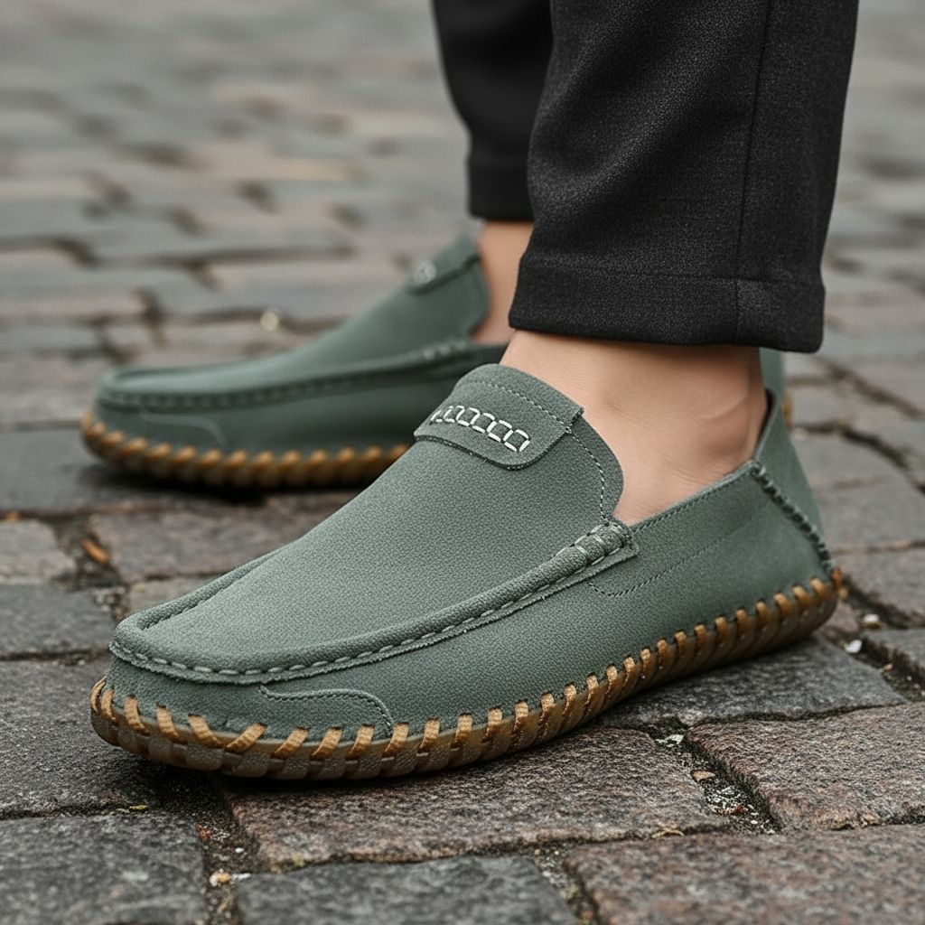 Baron Suede Loafers