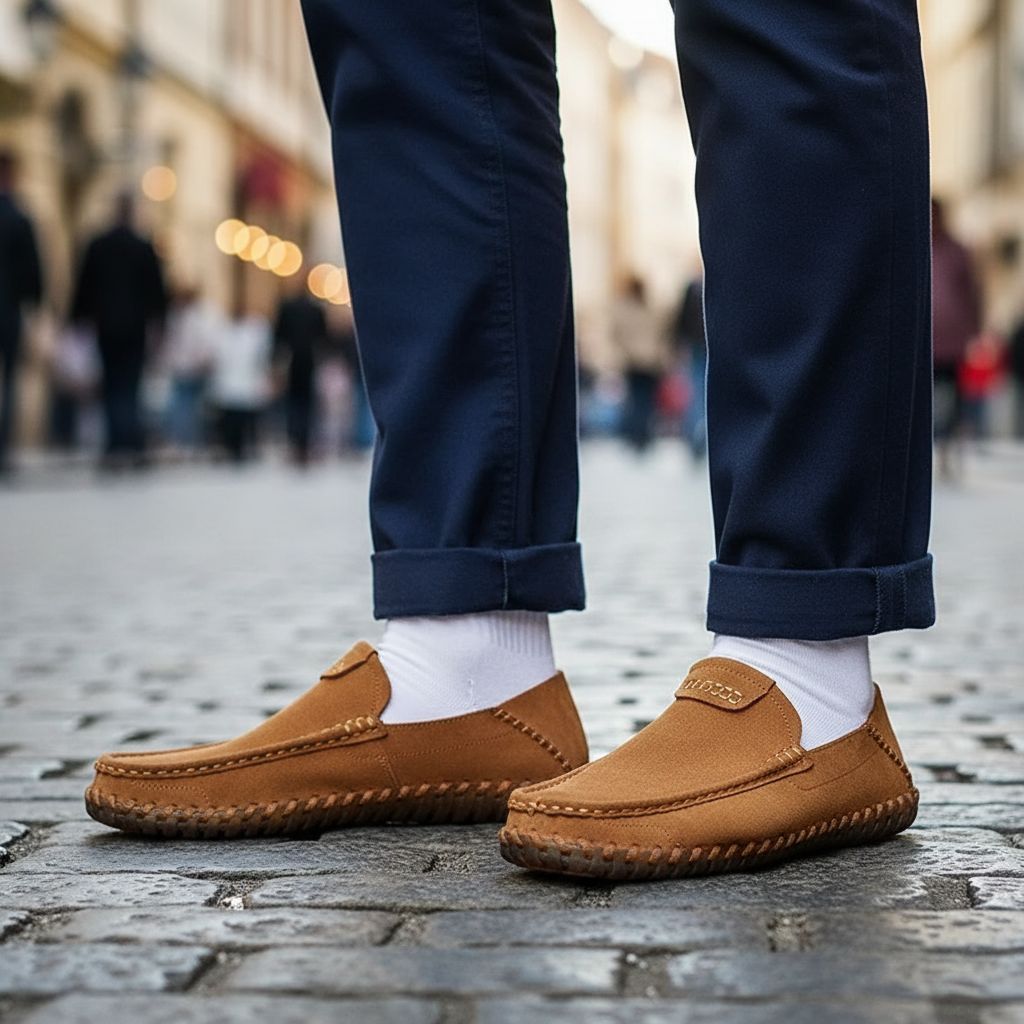 Baron Suede Loafers