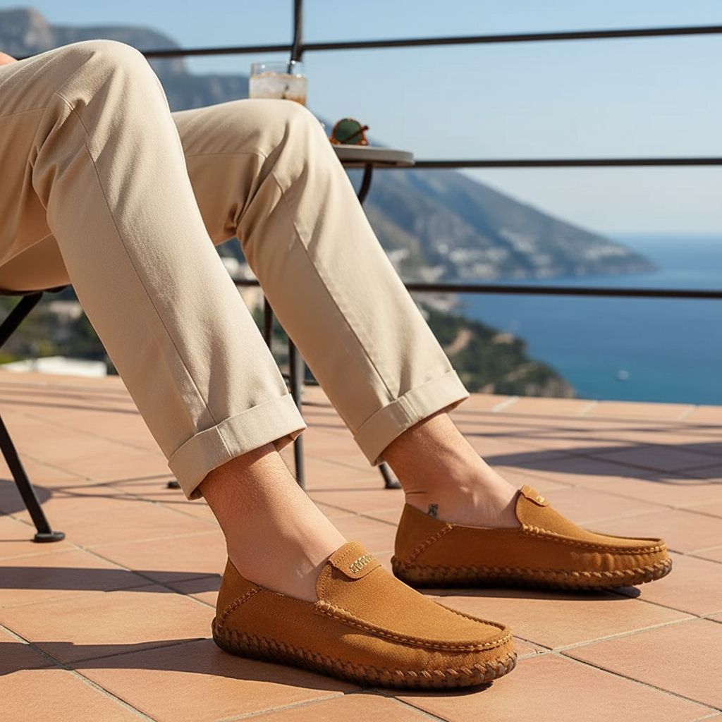 Baron Suede Loafers
