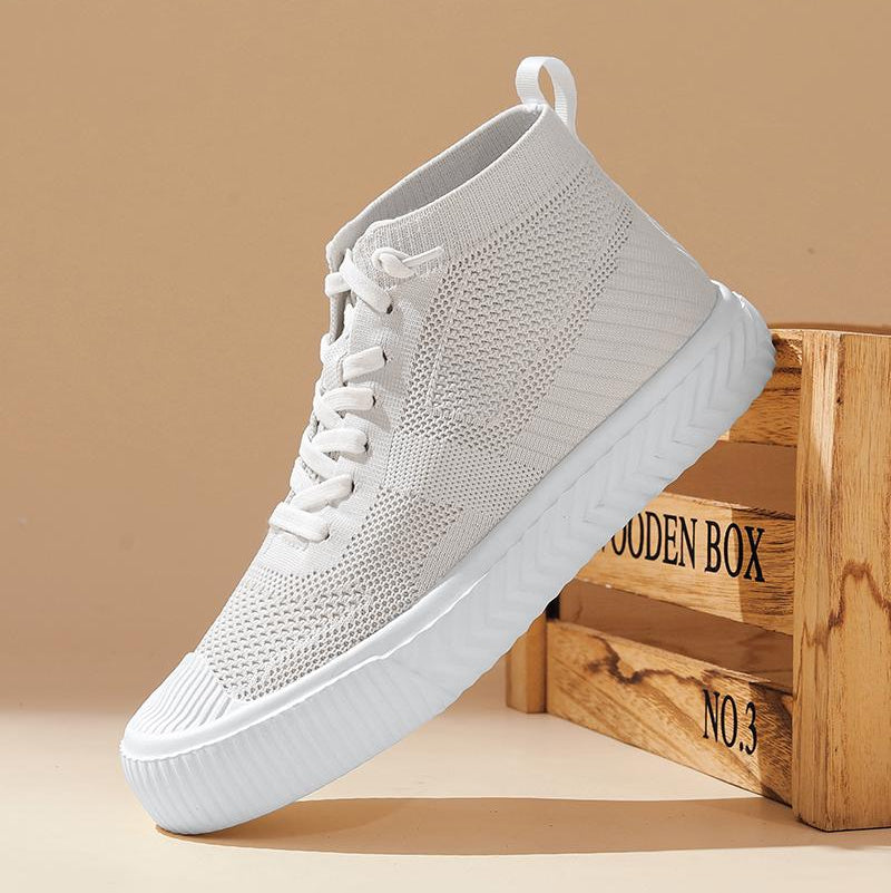 Apex Knit High-Top Sneakers