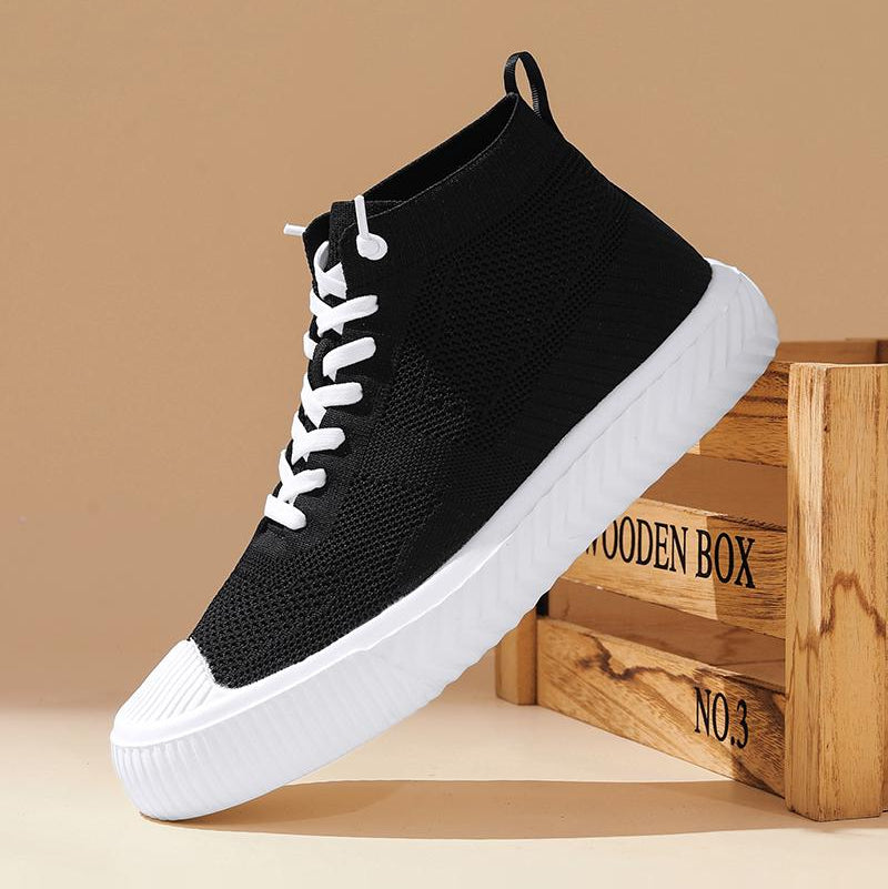Apex Knit High-Top Sneakers