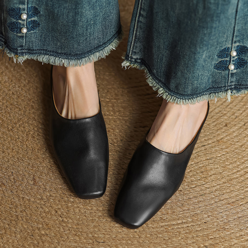 Toscana Leather Mules