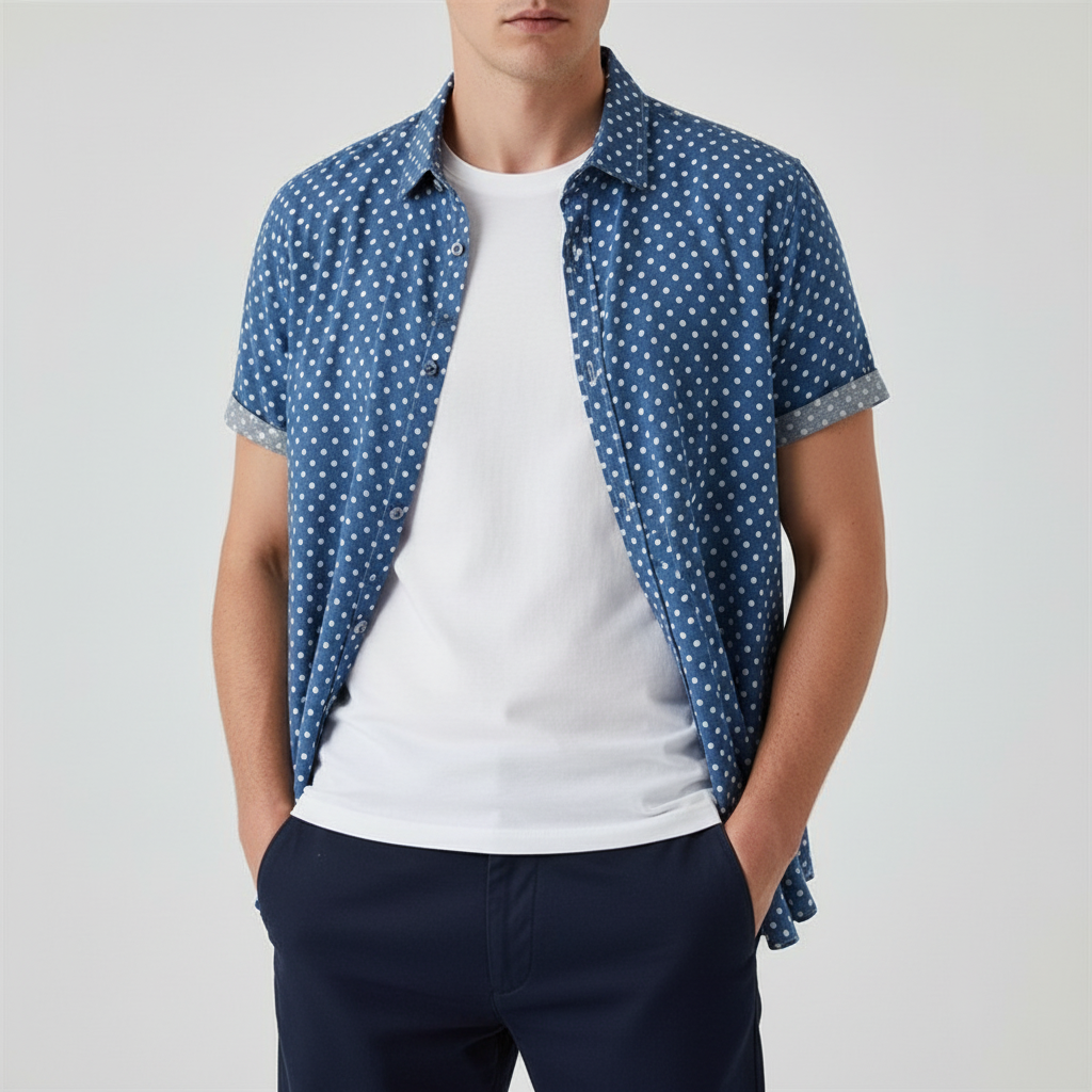 Maritime Button Up Shirt
