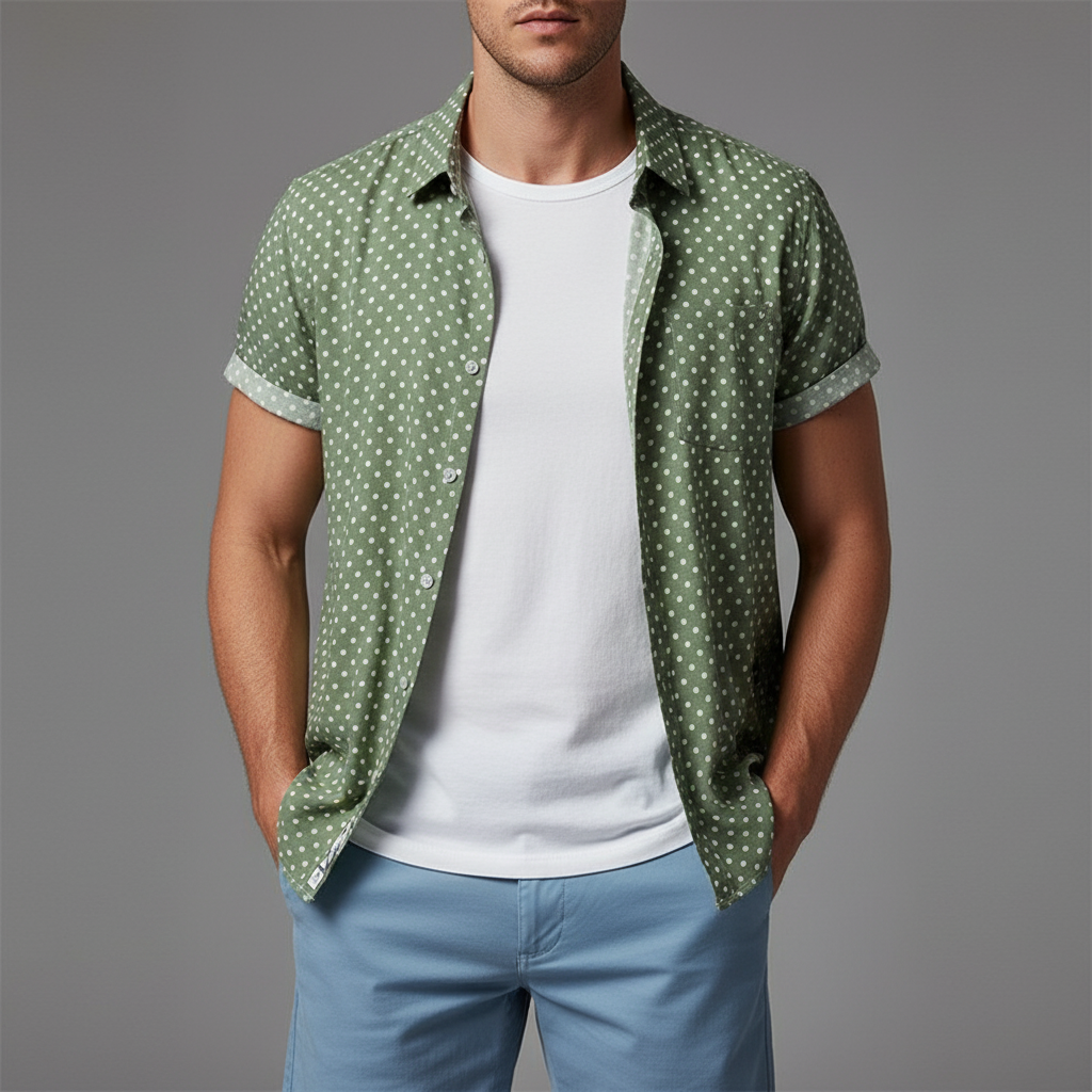 Maritime Button Up Shirt