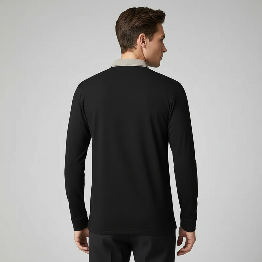 Brighton Long-Sleeve Polo Shirt