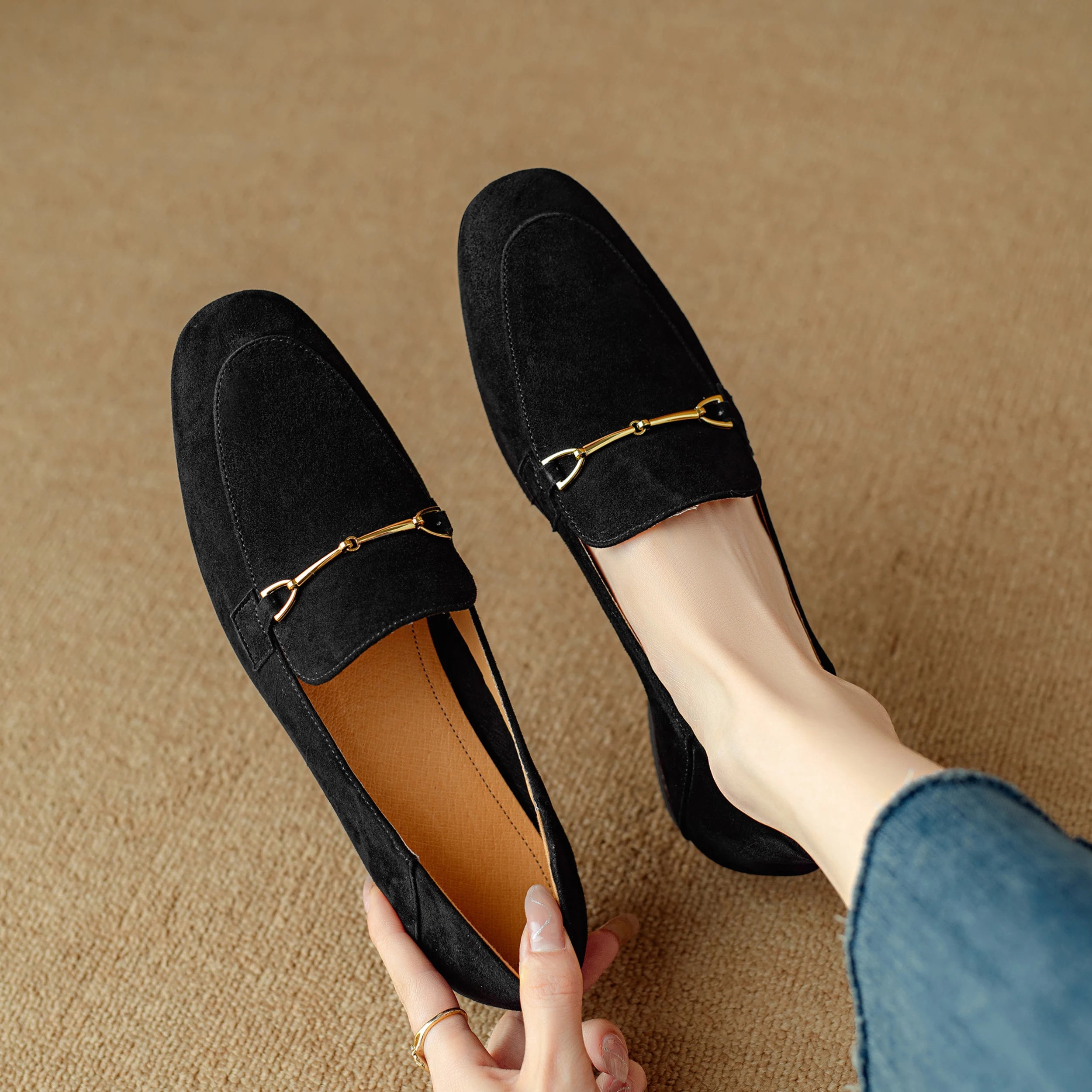 Rosavelle Suede Loafers