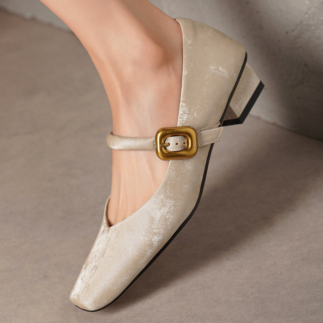 Vanessa Velvet Heels