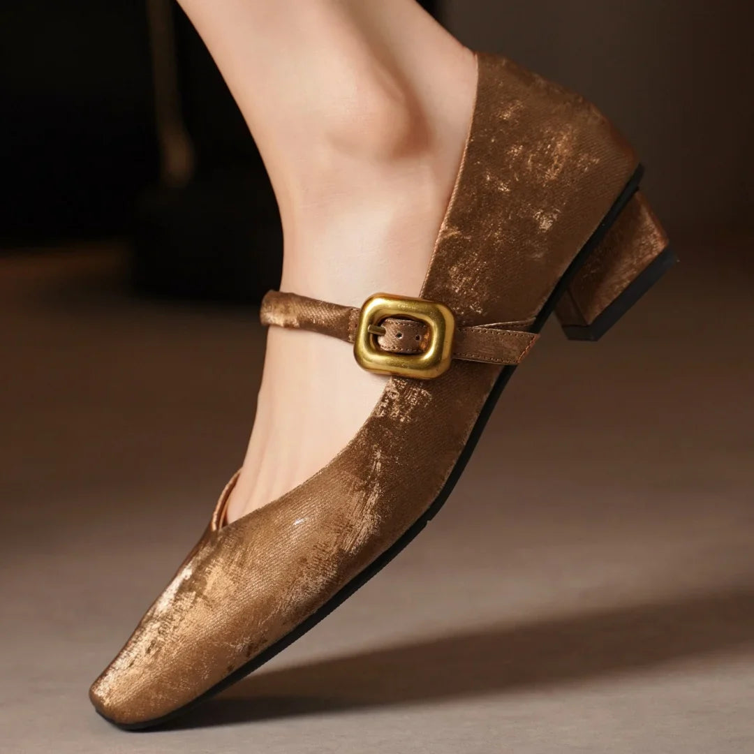 Vanessa Velvet Heels