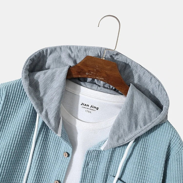 Hayes Corduroy Hooded Shirt