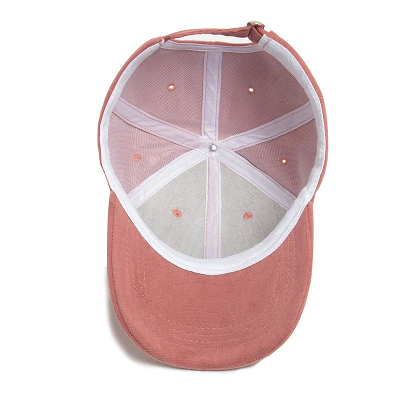 Lennox Suede Baseball Cap