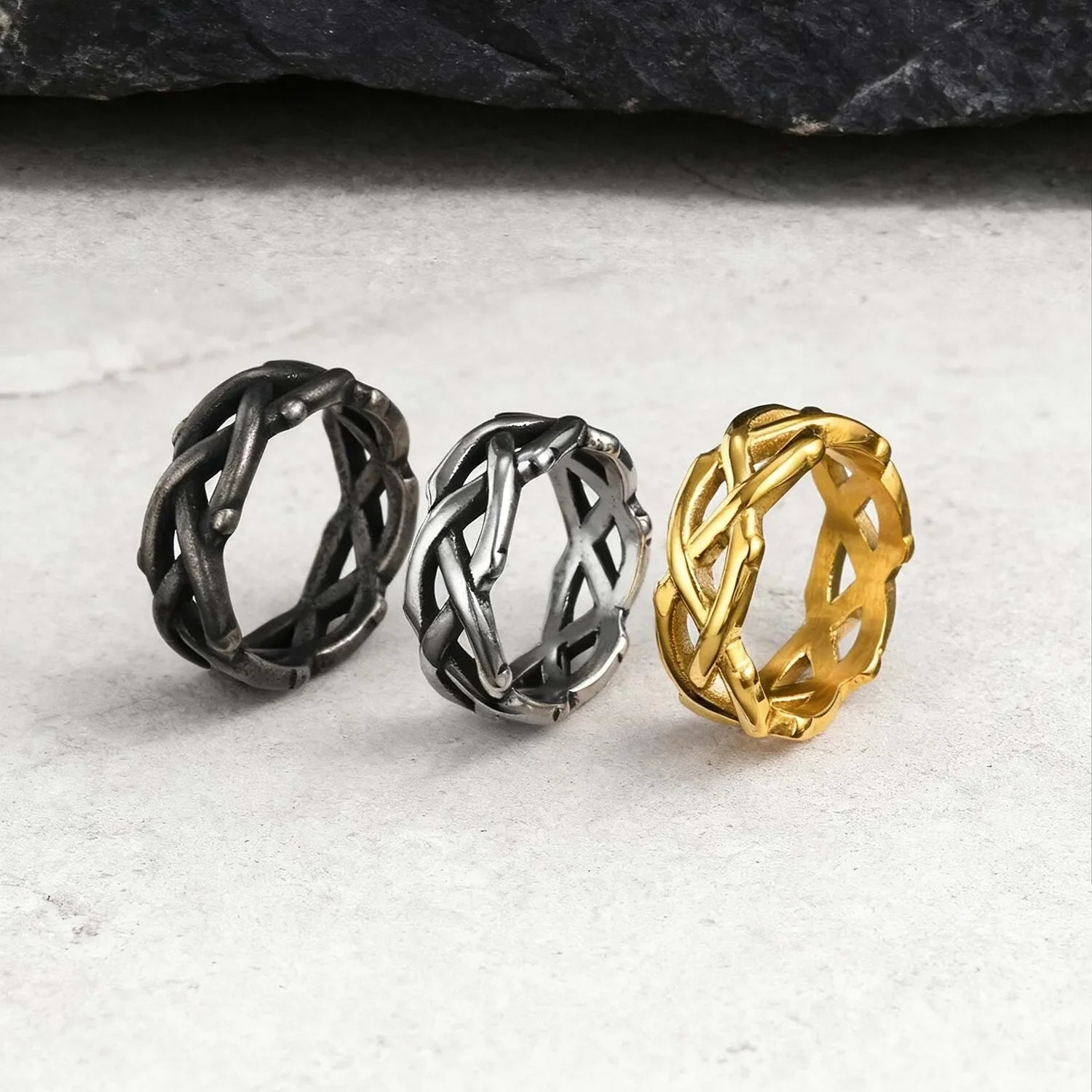 Steel Thorn Ring